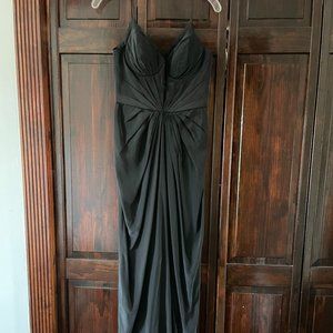 Zimmerman Long Black Silk Dress Size 1